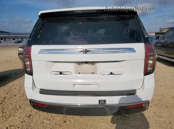 1GBSCLED4MR297440 2021 CHEVROLET TAHOE White Vista interior delantera