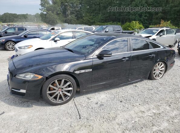 SAJWJ1CD0G8W00963 2016 JAGUAR XJ Black Tył lewy