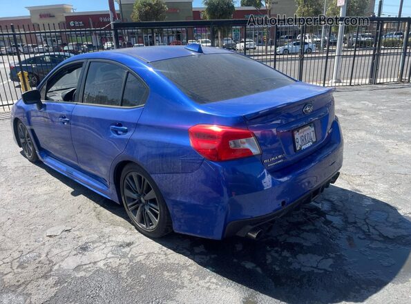JF1VA1A64L9821555 2020 SUBARU WRX Blue Задня права чверть
