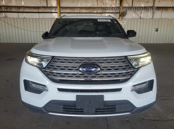 1FMSK7FHXLGA28873 2020 FORD FORD EXPLORER White Widok z tyłu