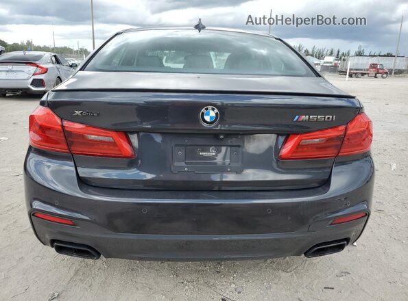 WBAJB9C53JB286164 2018 BMW M5 Серый Вид салона спереди