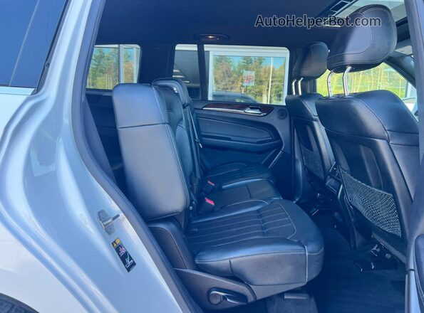 4JGDF6EEXKB230719 2019 MERCEDES-BENZ GLS-CLASS White Вид ззаду
