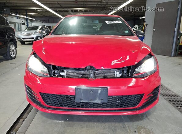 3VW447AU8HM042101 2017 VOLKSWAGEN GTI Red 