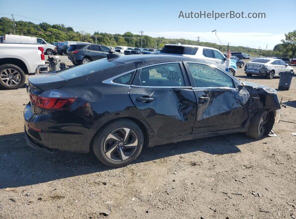 19XZE4F54NE012542 2022 HONDA INSIGHT Black Przód prawy