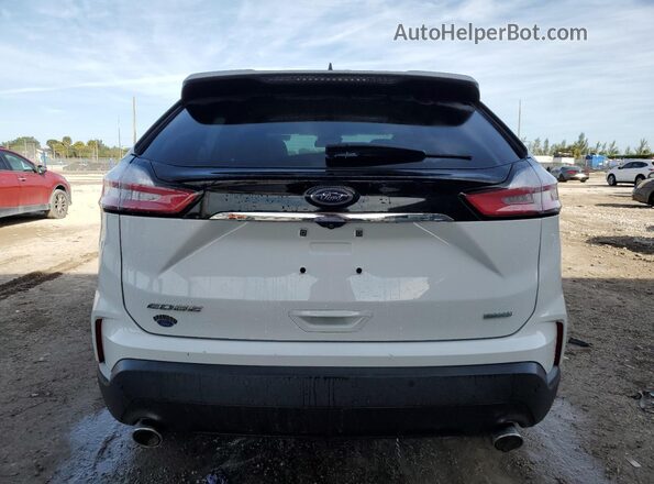 2FMPK3G98LBB42724 2020 FORD EDGE White წინა სალონის ხედი
