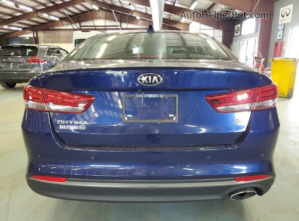 5XXGT4L36JG226336 2018 KIA OPTIMA Синий 