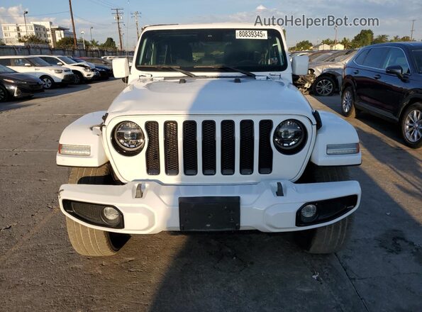 1C4HJXEN5MW748985 2021 JEEP WRANGLER White Հետևի տեսք