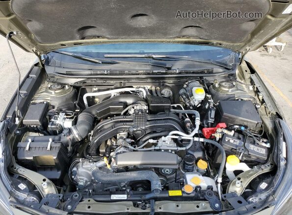 4S4BTAFC4S3146034 2025 SUBARU OUTBACK Green Vista de la etiqueta del VIN