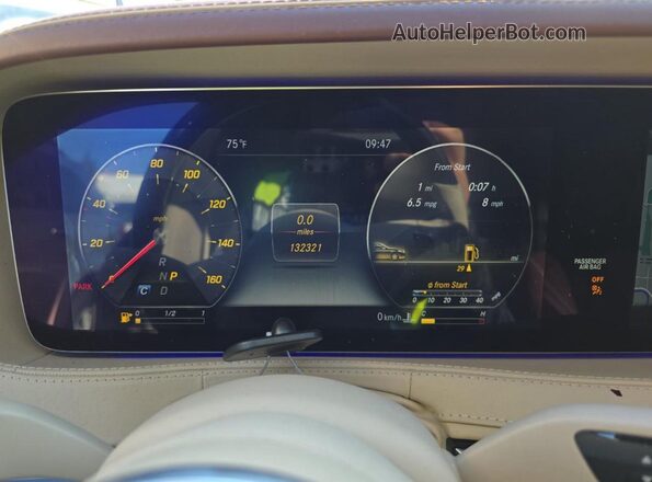 WDDUG8GB6KA437409 2019 MERCEDES-BENZ S Black 
