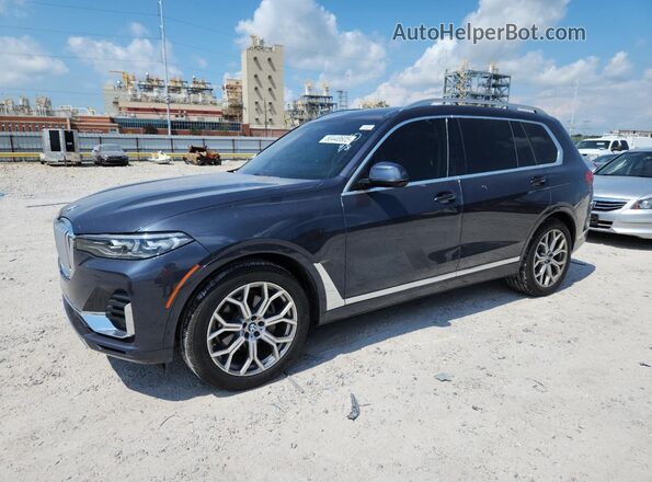 5UXCW2C06L9D08519 2020 BMW X7 Blue Tył lewy