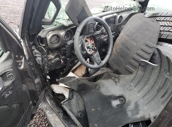 1C4HJXDNXMW582707 2021 JEEP WRANGLER Gray Instrument cluster view