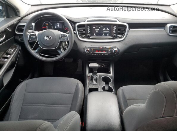 5XYPGDA54KG490404 2019 KIA SORENTO White Вид щитка приладів