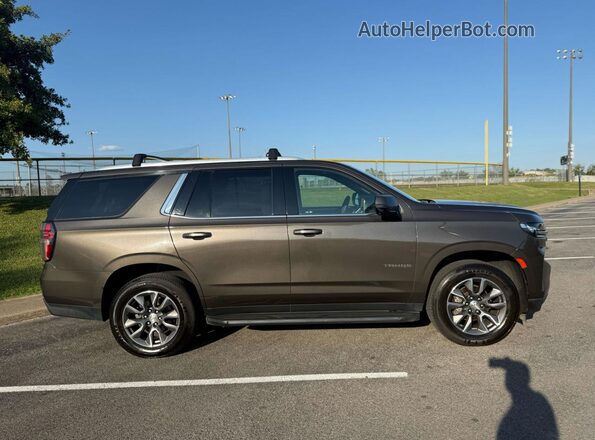 1GNSCNKD0MR124906 2021 CHEVROLET TAHOE Brown 