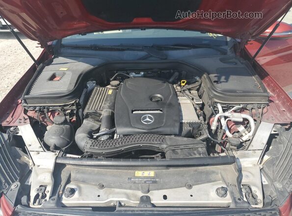 WDC0G4JB3GF006105 2016 MERCEDES-BENZ GLC-CLASS Red VIN կոդի պիտակի տեսք