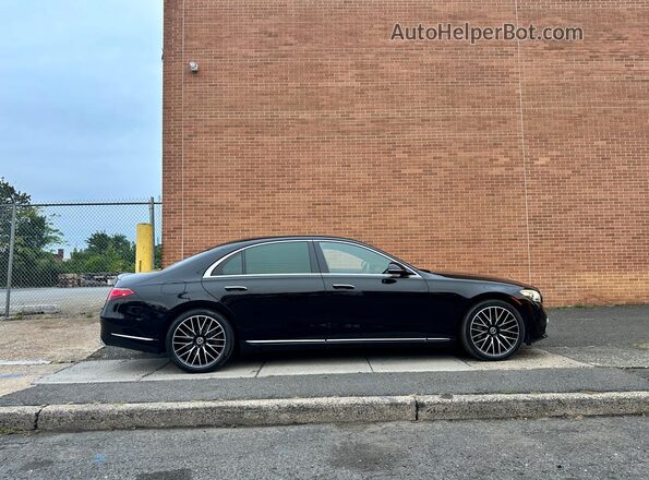 W1K6G7GB1MA056976 2021 MERCEDES-BENZ S Черный Вид сзади