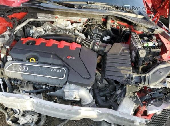 WUAASAFV8N1900592 2022 AUDI TT Red Widok deski rozdzielczej