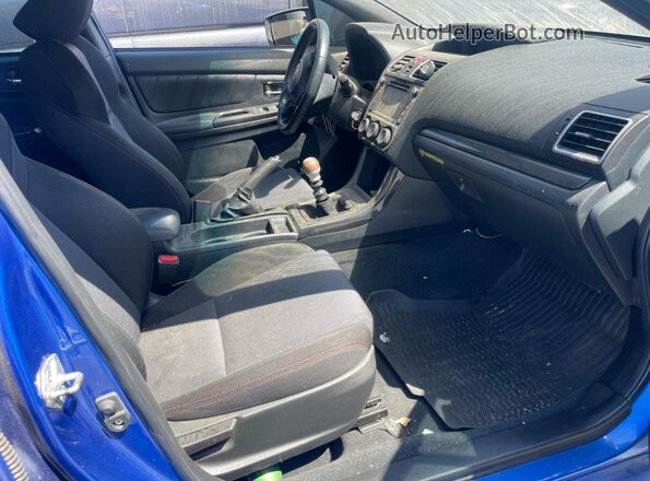 JF1VA1A64L9821555 2020 SUBARU WRX Blue Вид спереду