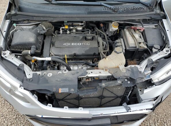 1G1JD5SG0J4115846 2018 CHEVROLET SONIC Серебряный Вид подкапотного пространства