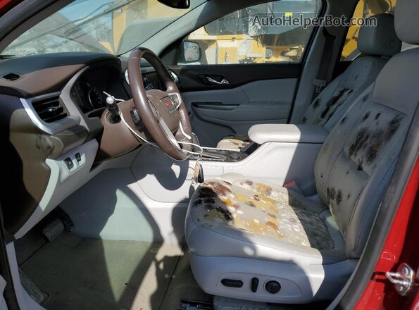 1GKKNULS6KZ251400 2019 GMC ACADIA Красный Вид панели приборов