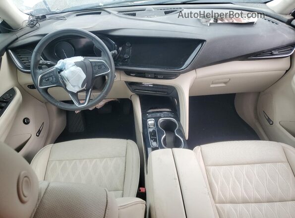 LRBFZRR41MD122678 2021 BUICK ENVISION White Vista del cuadro de instrumentos