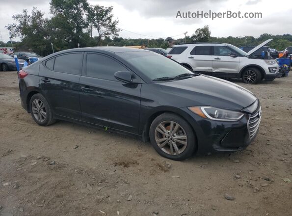 5NPD84LF2JH375619 2018 HYUNDAI ELANTRA Black 