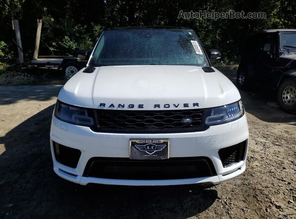 SALWS2RU9NA203341 2022 LAND ROVER RANGE White Vista trasera