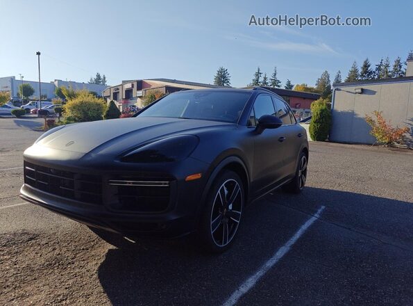 WP1AF2AY4MDA36774 2021 PORSCHE CAYENNE Black Задня права чверть