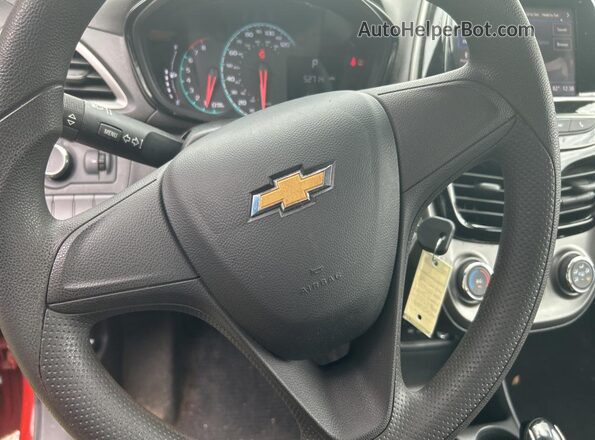 KL8CB6SA4MC717000 2021 CHEVROLET SPARK Orange Vista de la etiqueta del VIN