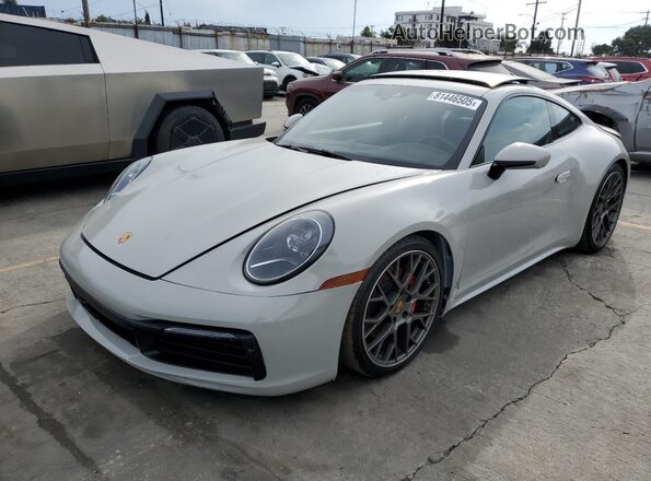 WP0AB2A93NS220803 2022 PORSCHE 911 Silver 