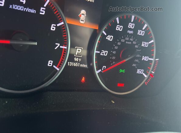 19UDE2F81NA008011 2022 ACURA ILX Gray Vista del cuadro de instrumentos