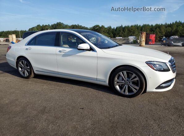 WDDUG8GB1JA381006 2018 MERCEDES-BENZ S-CLASS Белый 