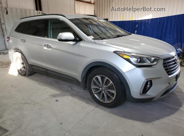 KM8SNDHF6HU218180 2017 HYUNDAI SANTA FE Silver 