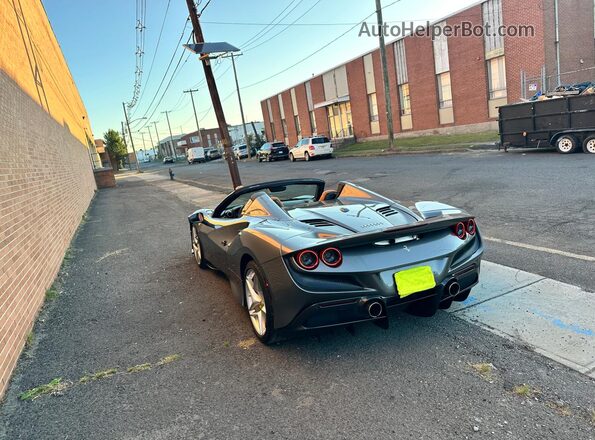 ZFF93LMA0P0290397 2023 FERRARI ALL MODELS Gray წინა ხედი