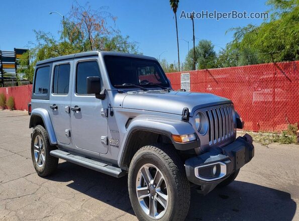 1C4HJXEN2MW654143 2021 JEEP WRANGLER Silver 