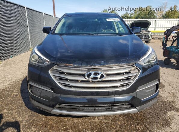 5NMZTDLB2JH053724 2018 HYUNDAI SANTA Black 