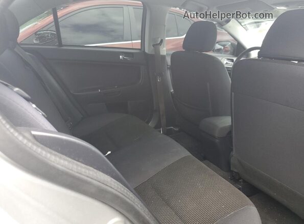JA32U2FU4HU013484 2017 MITSUBISHI LANCER Silver Widok tylnych siedzeń