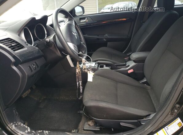 JA32U2FU7HU007226 2017 MITSUBISHI LANCER Черный 