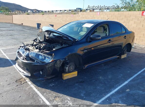 JA32U2FU7HU012622 2017 MITSUBISHI LANCER Black 