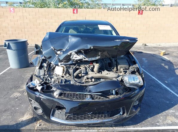 JA32U2FU7HU012622 2017 MITSUBISHI LANCER Black 
