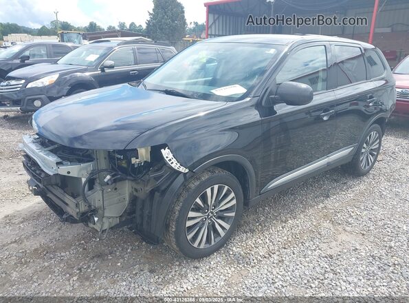 JA4AD2A36LZ034466 2020 MITSUBISHI OUTLANDER Black წინა მარცხენა ხედი სამი მეოთხედიდან