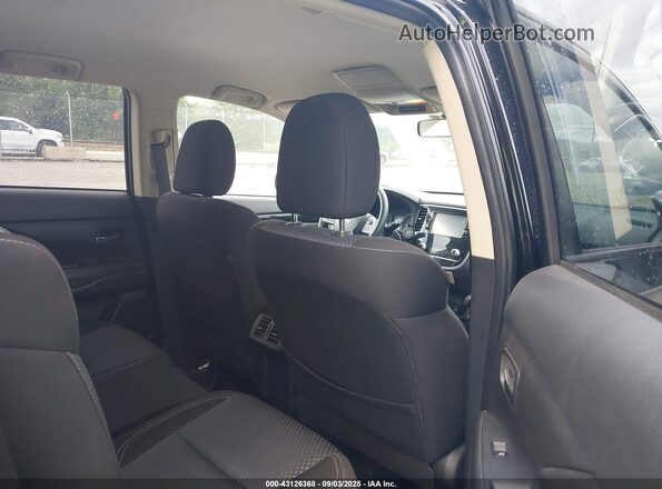 JA4AD2A36LZ034466 2020 MITSUBISHI OUTLANDER Black VIN კოდის სტიკერის ხედი