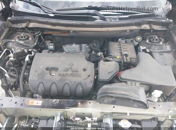 JA4AD2A36LZ034466 2020 MITSUBISHI OUTLANDER Black უკანა ხედი