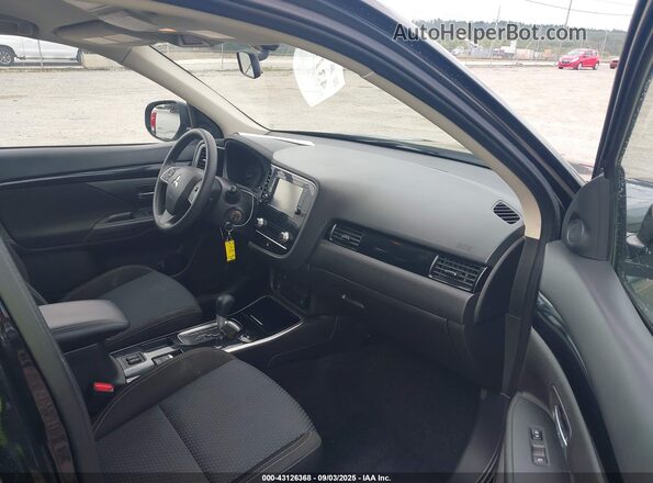 JA4AD2A36LZ034466 2020 MITSUBISHI OUTLANDER Black წინა სალონის ხედი
