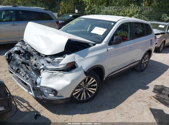 JA4AD2A38LZ042195 2020 MITSUBISHI OUTLANDER White წინა მარცხენა ხედი სამი მეოთხედიდან