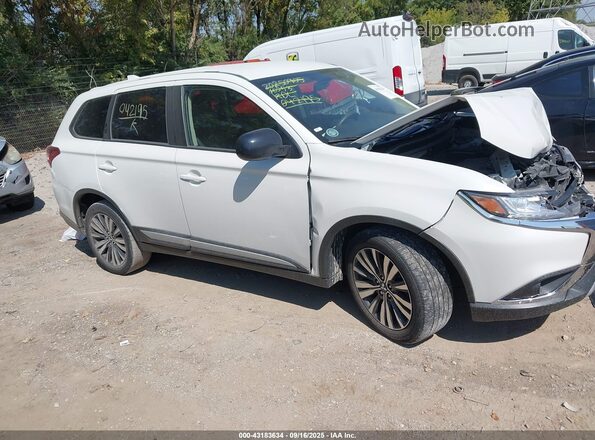 JA4AD2A38LZ042195 2020 MITSUBISHI OUTLANDER White უკანა სალონის ხედი