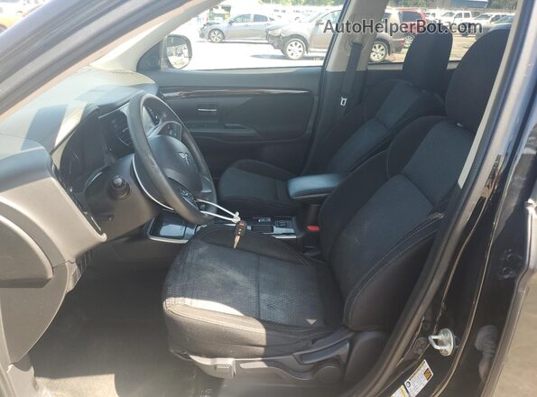 JA4AD2A38LZ045534 2020 MITSUBISHI OUTLANDER Black Widok wnętrza z przodu