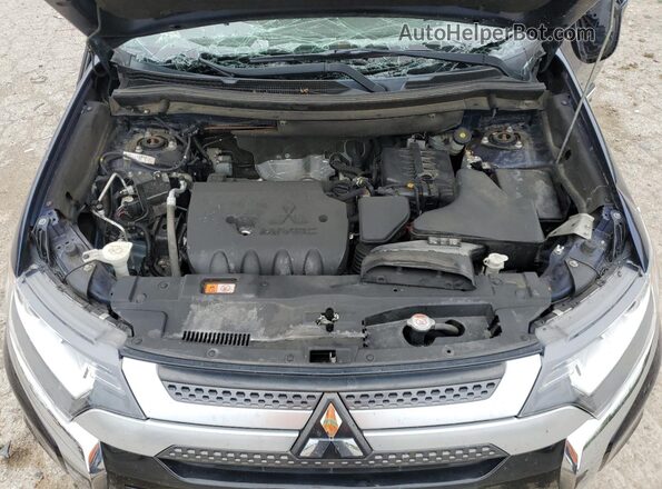 JA4AD2A39LZ032971 2020 MITSUBISHI OUTLANDER Blue Engine compartment view