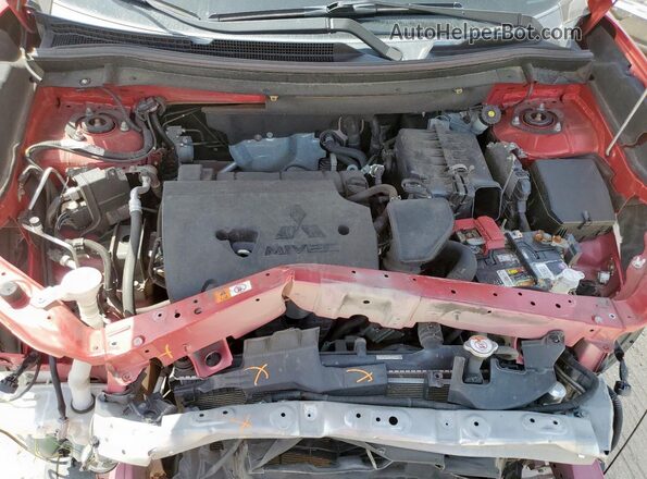 JA4AD3A34JZ026210 2018 MITSUBISHI OUTLANDER Red 