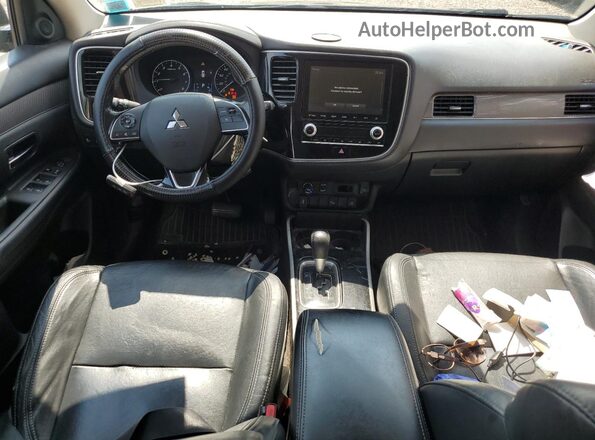 JA4AD3A37LZ040797 2020 MITSUBISHI OUTLANDER Black Առջևի վահանակի տեսք