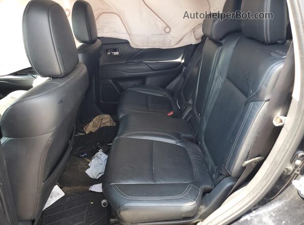 JA4AD3A37LZ040797 2020 MITSUBISHI OUTLANDER Black Հետևի նստատեղերի տեսք